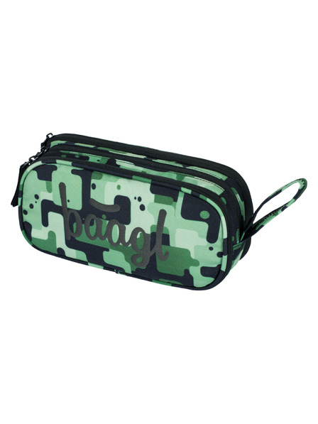 BAAGL  Zöld diák tolltartó etue Baagl Zöld