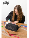 BAAGL  Fekete diák tolltartó etue Baagl Black
