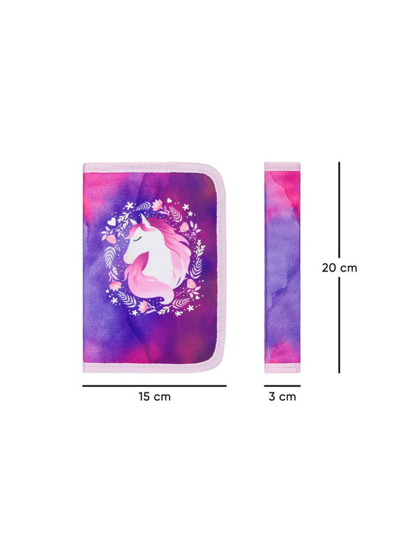 BAAGL  Lila iskolai tolltartó egyszintes Baagl Horse