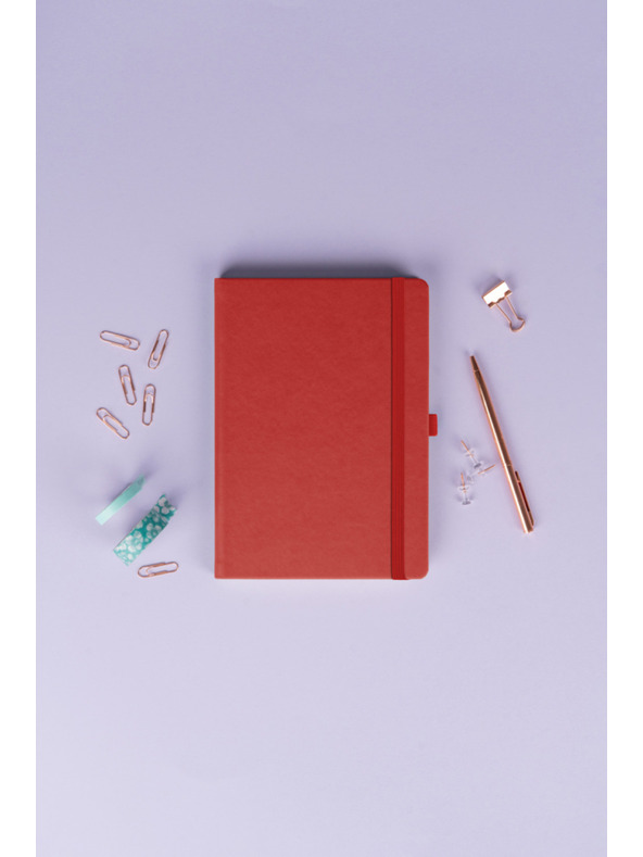 NOTIQUE NOTIQUE Notes Aprint, piros, pöttyös, 15 x 21 cm BAAGL