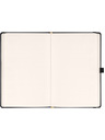 NOTIQUE NOTIQUE Notes Balacron, fekete, pöttyözött, 15 x 21 cm