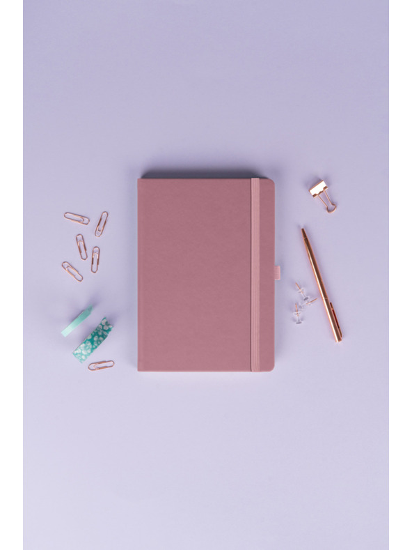 NOTIQUE NOTIQUE Notes Aprint Neo, rózsaszín, pöttyözött, 15 x 21 cm