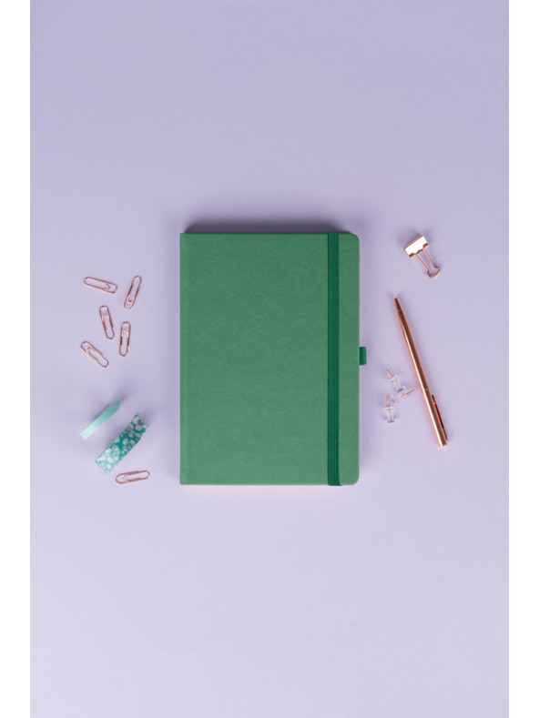 NOTIQUE NOTIQUE Notes Aprint, zöld, pöttyös, 15 x 21 cm