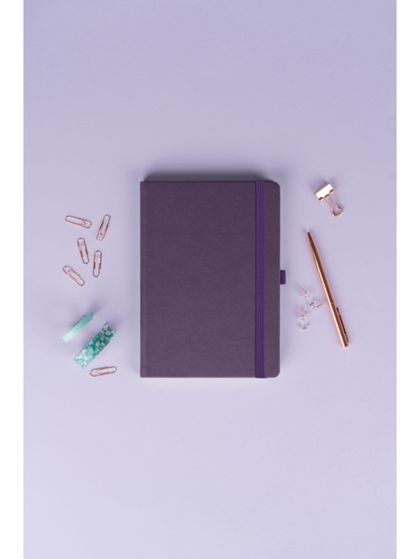 NOTIQUE NOTIQUE Notes Aprint Neo, lila, bélelt, 15 x 21 cm