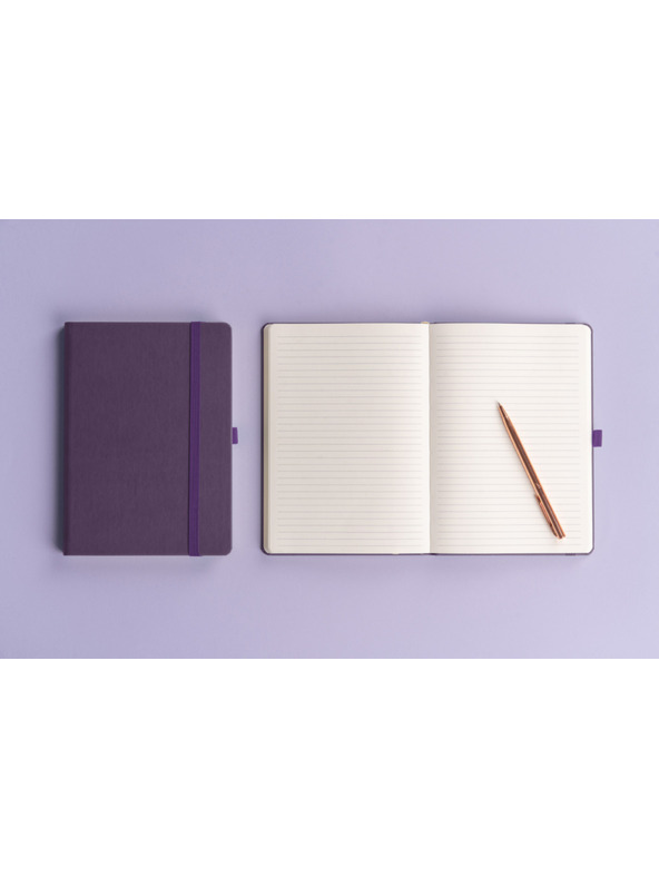 NOTIQUE NOTIQUE Notes Aprint Neo, lila, bélelt, 15 x 21 cm
