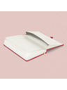 NOTIQUE NOTIQUE Notes Aprint, piros, bélelt, 15 x 21 cm