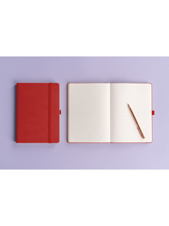 NOTIQUE NOTIQUE Notes Aprint, piros, bélelt, 15 x 21 cm