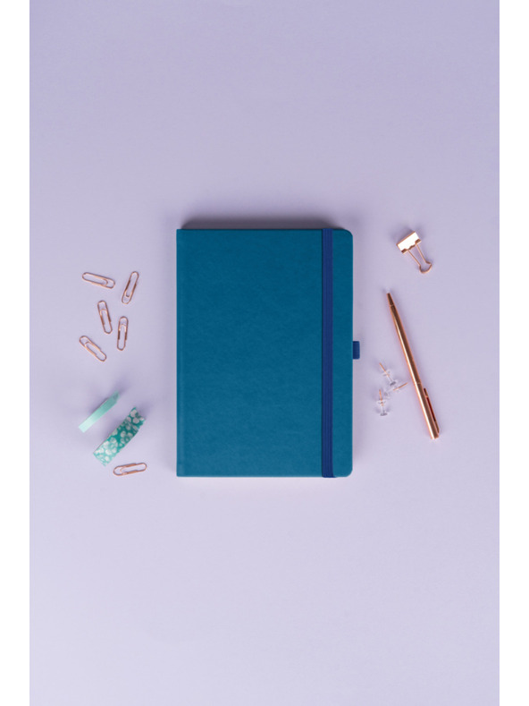 NOTIQUE NOTIQUE Notes Aprint, kék, bélelt, 15 x 21 cm