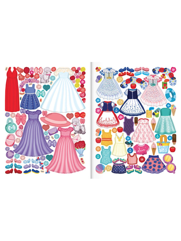 ELLA & MAX Ruha TEREZKA részére - Matricás könyv