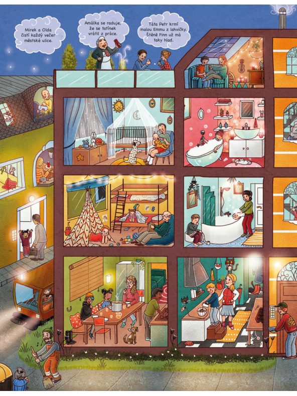 ELLA & MAX Nagy könyv A JÓ ÉJSZAKÁLLÁSRA a kis mesemondóknak