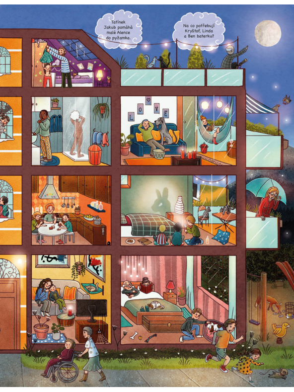 ELLA & MAX Nagy könyv A JÓ ÉJSZAKÁLLÁSRA a kis mesemondóknak