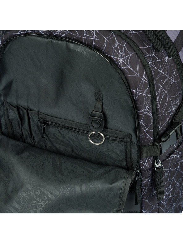 BAAGL  Fekete Iskola Hátizsák Skate szerda Nevermore Baagl
