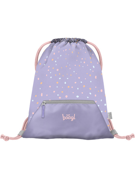 BAAGL  Lila táska zsebbel Háziállatok Baagl