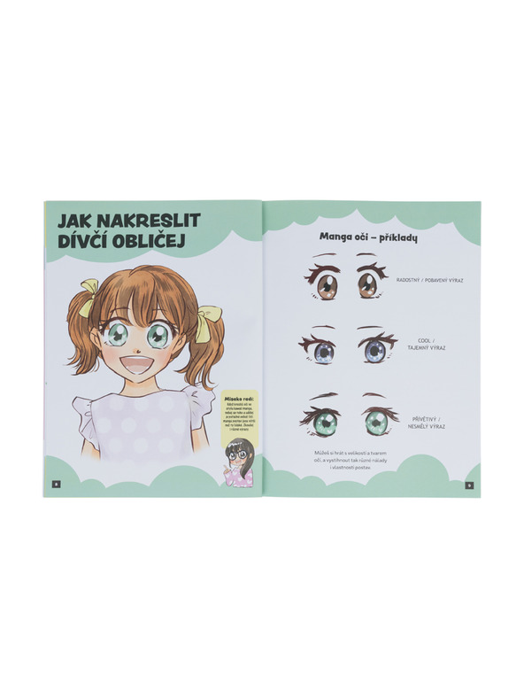 BAAGL  Hogyan rajzolj KAWAII MANGA: KARAKTEREK – Lépésről lépésre MISAKÓVAL