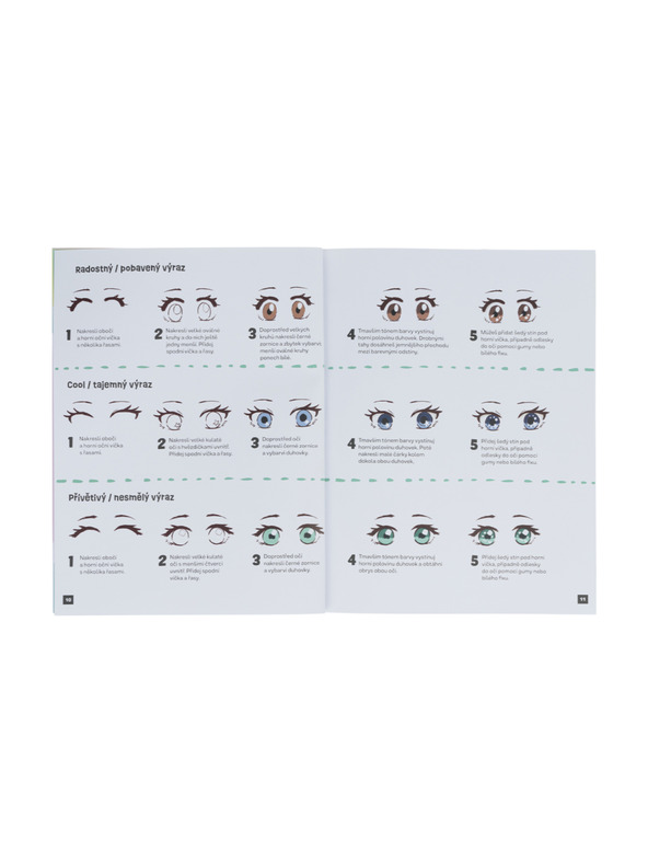 BAAGL  Hogyan rajzolj KAWAII MANGA: KARAKTEREK – Lépésről lépésre MISAKÓVAL