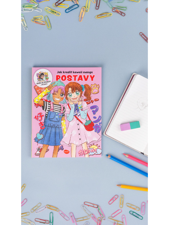 BAAGL  Hogyan rajzolj KAWAII MANGA: KARAKTEREK – Lépésről lépésre MISAKÓVAL