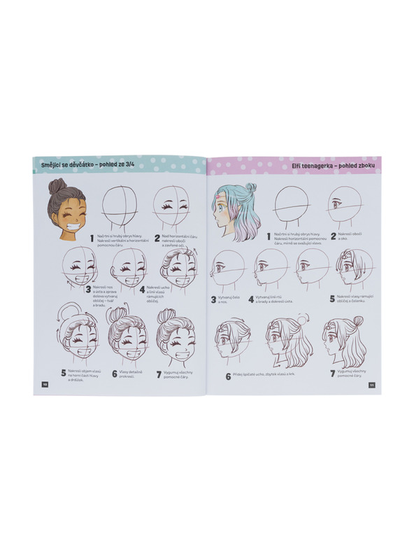 BAAGL  Hogyan rajzolj KAWAII MANGA: DIVAT – Lépésről lépésre MISAKÓVAL
