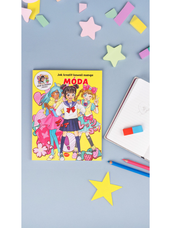 BAAGL  Hogyan rajzolj KAWAII MANGA: DIVAT – Lépésről lépésre MISAKÓVAL