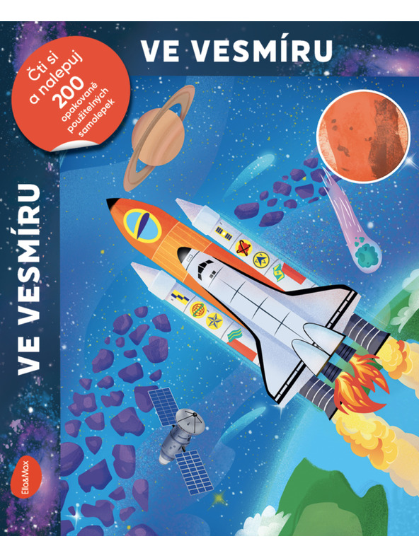 BAAGL  Olvass és ragassz – AZ ŰRBEN, matricás könyv