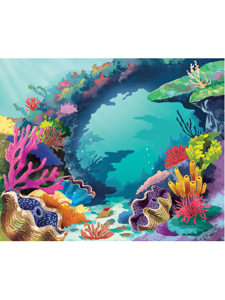 BAAGL  Olvass és ragassz – A VÍZ ALATT, matricás könyv