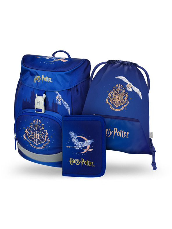 BAAGL  BAAGL SZETT 3 Airy Roxfort Hedvig: hátizsák, tolltartó, táska