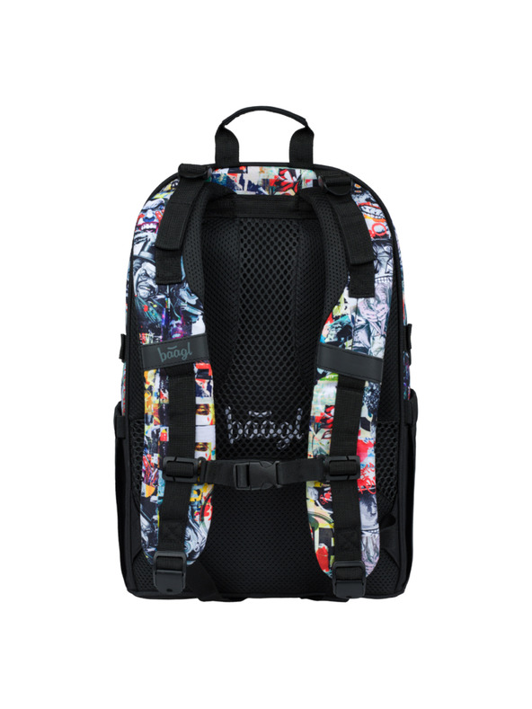 BAAGL  BAAGL 3 részes Batman Comics szett: hátizsák, tolltartó, zsák