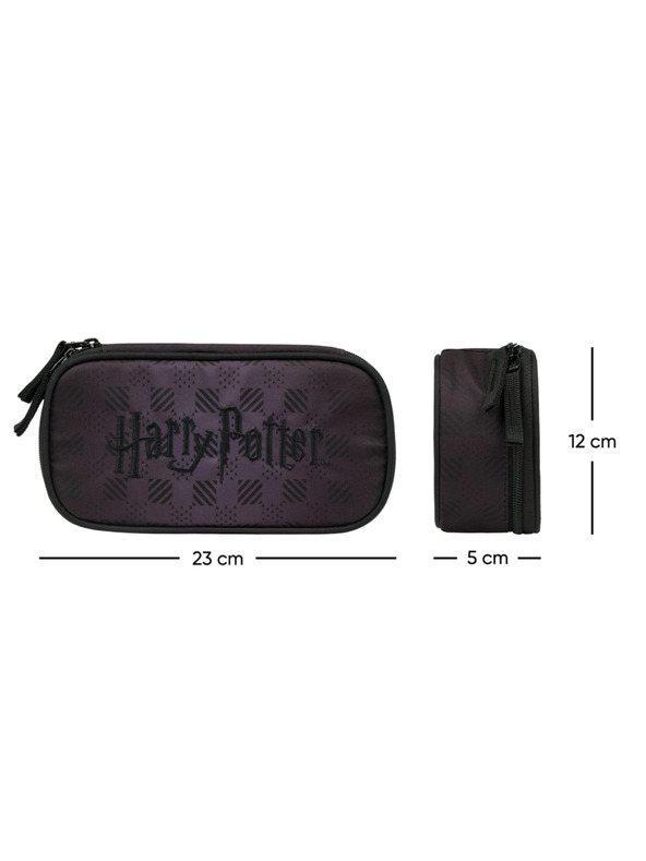 BAAGL  BAAGL Iskolai tolltartó Harry Potter Roxfort fekete