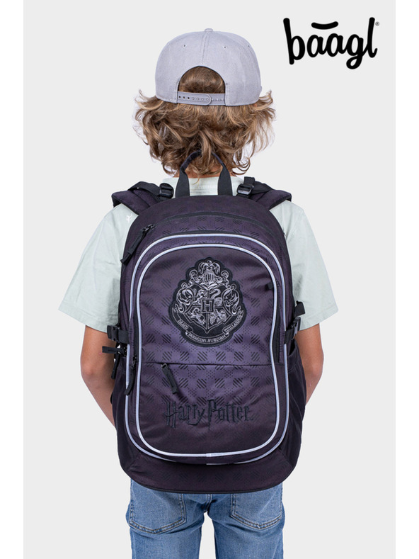 BAAGL  BAAGL Iskolai hátizsák Core Harry Potter Roxfort fekete