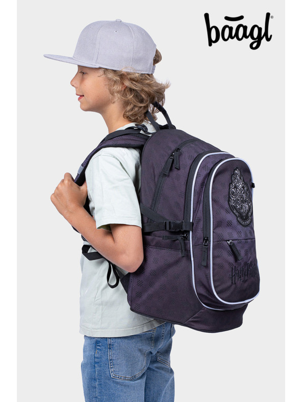 BAAGL  BAAGL Iskolai hátizsák Core Harry Potter Roxfort fekete