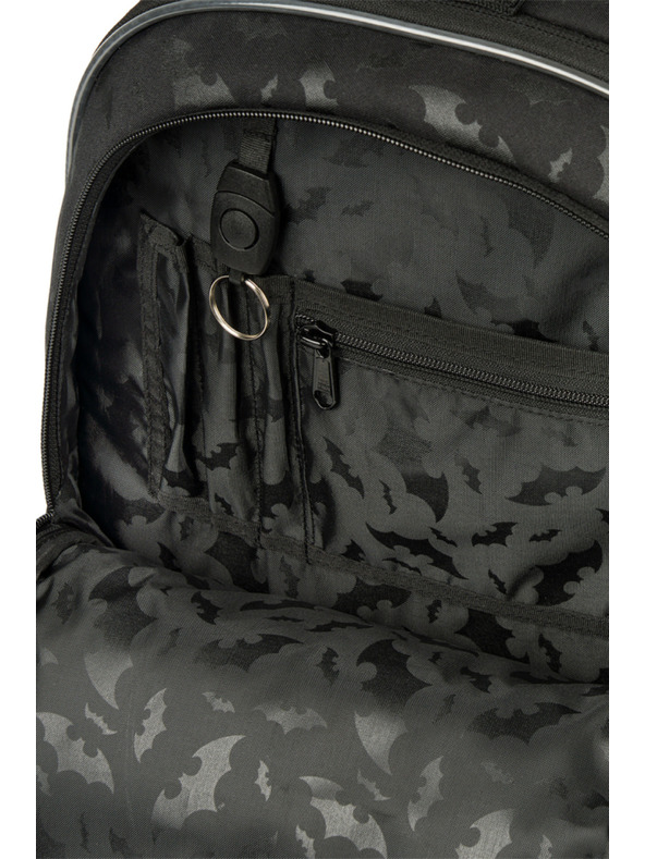 BAAGL  BAAGL SET 3 Core Batman fekete: hátizsák, tolltartó, tornazsák