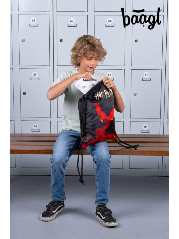 BAAGL  BAAGL SET 3 Core Harry Potter Főnix: hátizsák, tolltartó, tornazsák