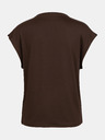 Orsay ORSAY Sötétbarna női rövid ujjú póló