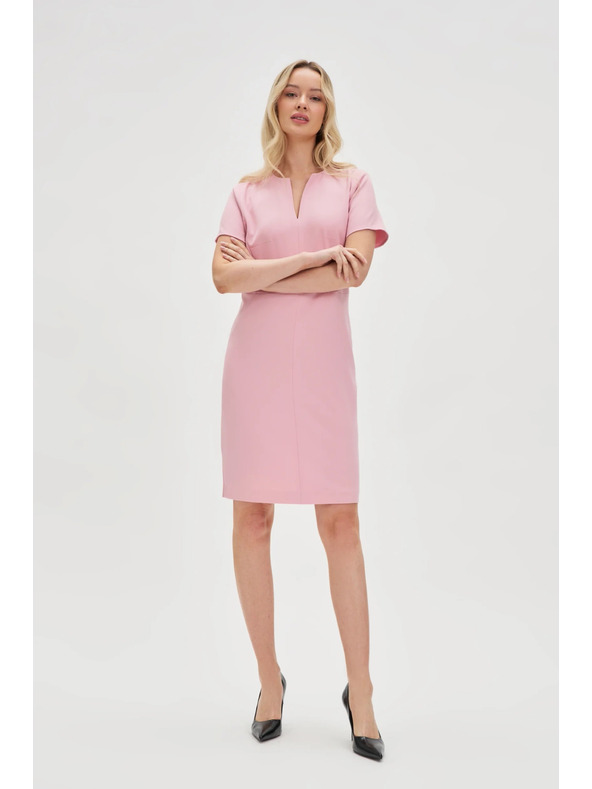 Moodo Elegáns szoknya rózsaszín Moodo