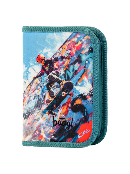 BAAGL  BAAGL SZETT 5 Zippy Skatepark: aktatáska, tolltartó, zsák, kötény, pénztárca