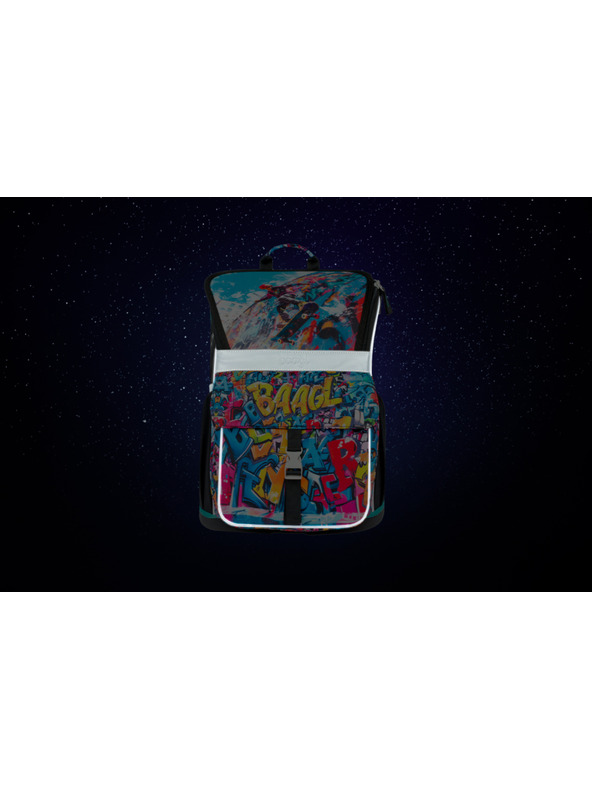 BAAGL  BAAGL SZETT 5 Zippy Skatepark: aktatáska, tolltartó, zsák, kötény, pénztárca