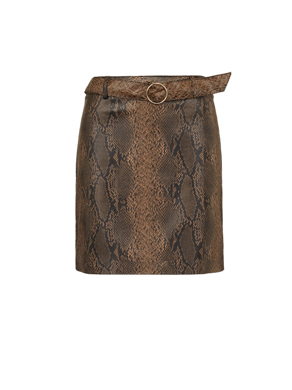 Orsay Orsay barna női műbőr szoknya