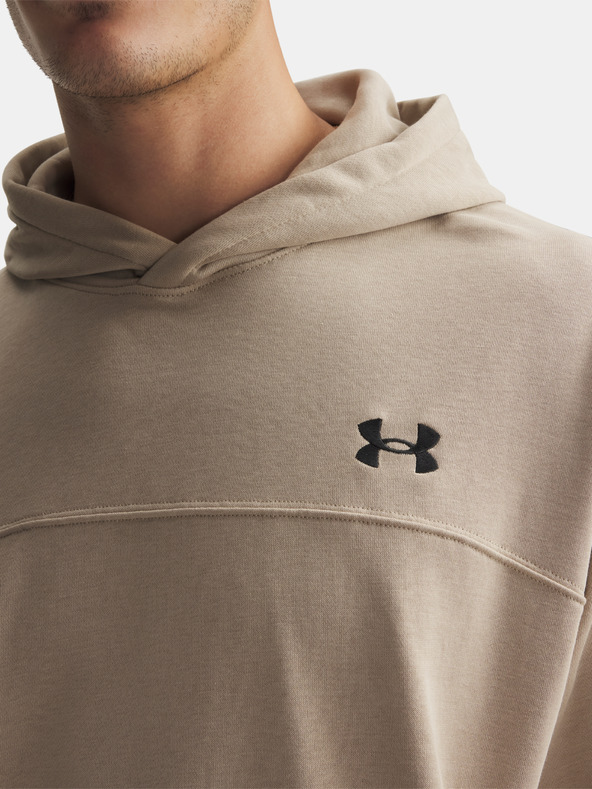 Under Armour Férfi felső Under Armour UA Rival LW Hoodie-BRN