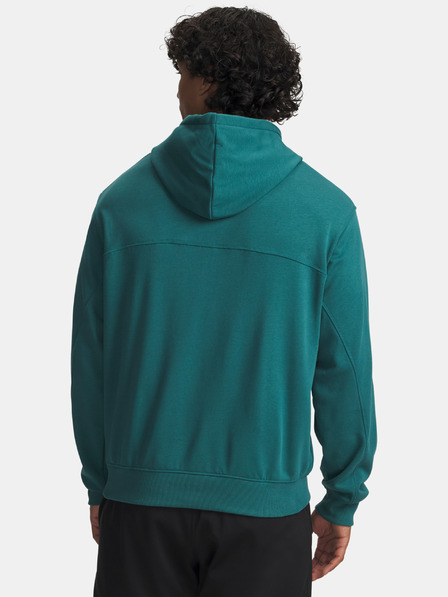 Under Armour Férfi felső Under Armour UA Rival LW Hoodie-GRN