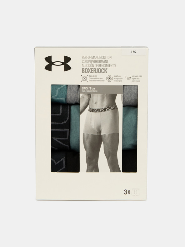 Under Armour Férfi boxeralsó Under Armour M UA Perf Cotton 3in - 3pk