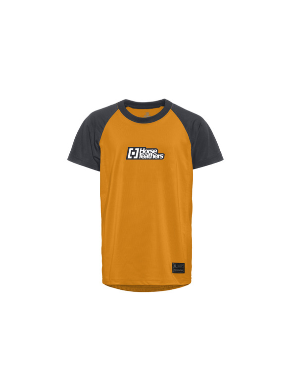 Horsefeathers Gyerek kerékpáros mez Spike - sunflower/indigo