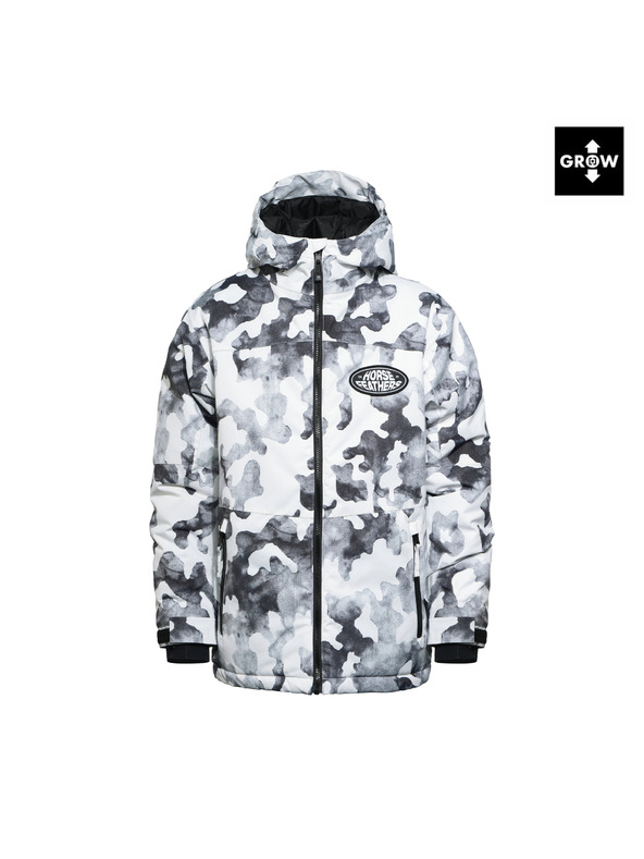 Horsefeathers Gyerek kabát Juno - arctic camo