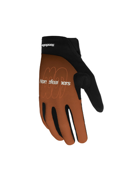 Horsefeathers Kerékpáros kesztyű Digger - rust