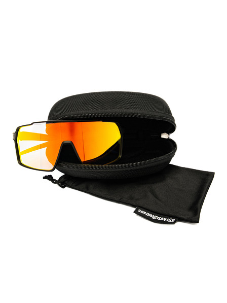 Horsefeathers Fotokróm szemüveg Neutron - matt black/mirror red