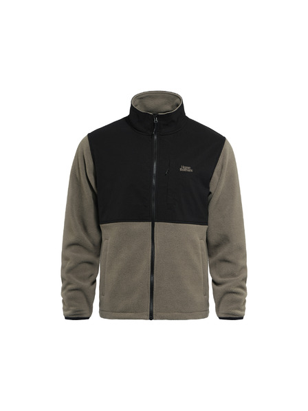 Horsefeathers Fleece pulóver Duval - taupe