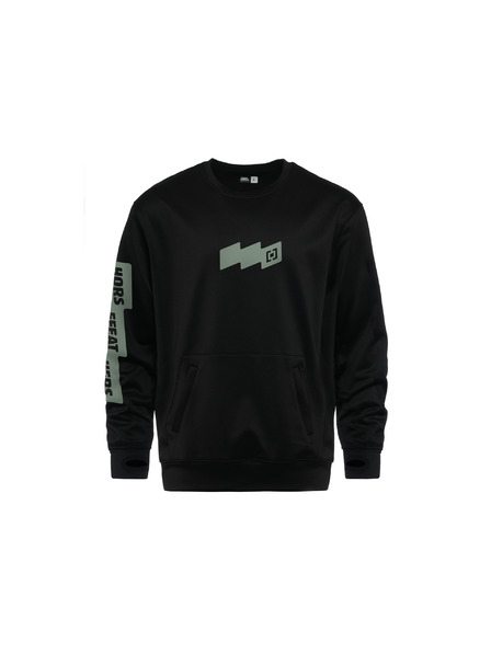Horsefeathers Morten funkcionális fleece - black