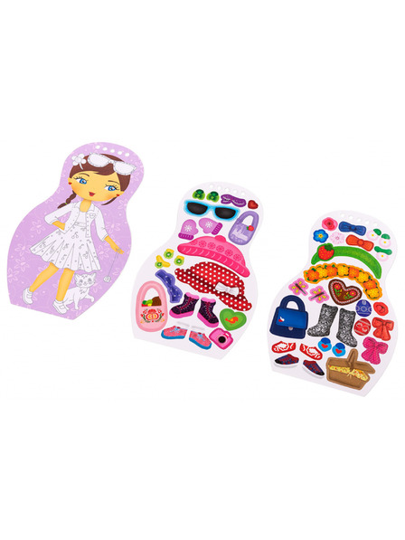 ELLA & MAX Öltöztetjük a cseh TEREZKA babákat – kifestőkönyv