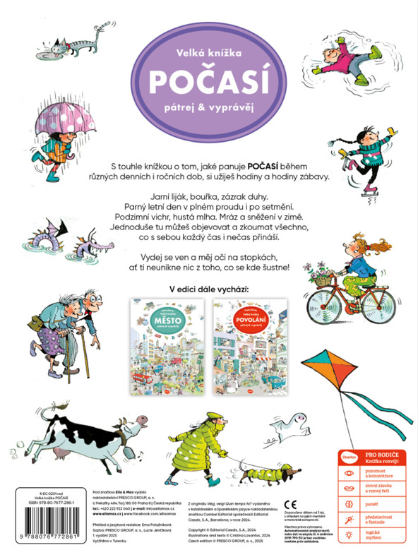 ELLA & MAX Nagy IDŐJÁRÁS könyv – Kutatj & meséelj