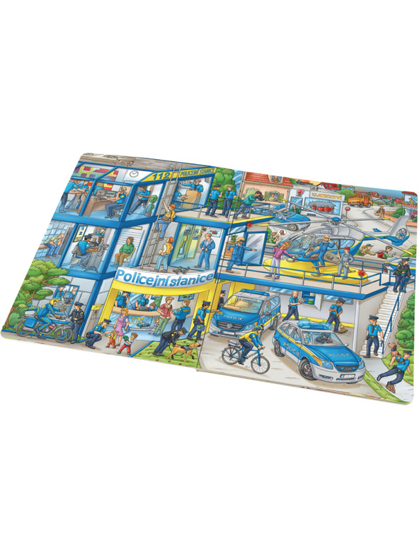 ELLA & MAX Nagy RENDŐRSÉG könyv kicsi meséieknek