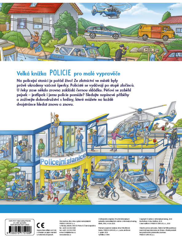 ELLA & MAX Nagy RENDŐRSÉG könyv kicsi meséieknek