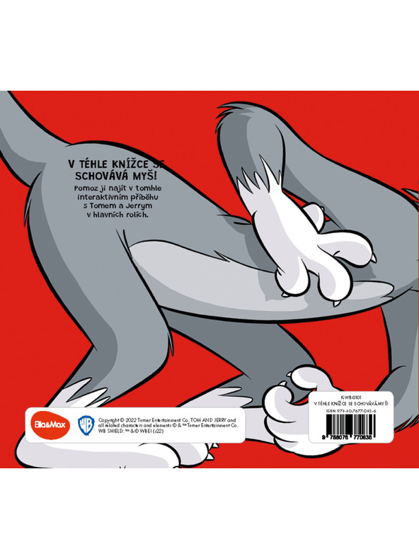 ELLA & MAX TOM & JERRY: Ebben a könyvben az EGÉR rejtőzik